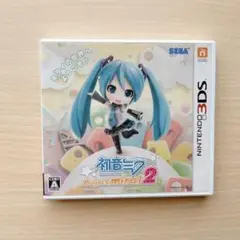 【美品】3DSソフト 初音ミク プロジェクトミライ2＋ARカード付き
