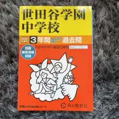 世田谷学園中学校3年間スーパー過去問