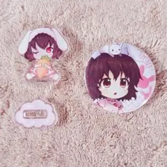 因幡てゐ 缶バッジ アクリルスタンド