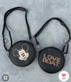 LOVEBOAT ミッキー レオパード ショルダーバッグ ディズニー ラブボート