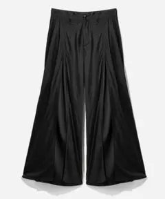 【美品】HARE　シアーレイヤードパンツ　ブラック　トラウザー