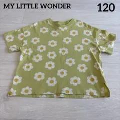 マイリトルワンダー　Tシャツ　花　120