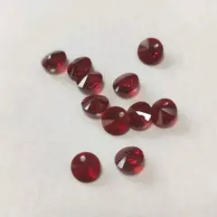 スワロフスキー #6428/8mm シャム/20粒