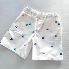 ジャカディ　ハーフパンツ　白　カニ　6A 116
