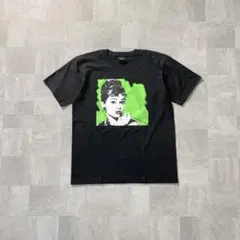 Audrey Hepburn s/s print T-shirt black l