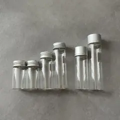 未使用品 ハーバリウム 空きビン ６本セット