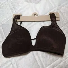 ブラウンブラジャー Mサイズ レースデザイン