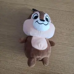 新品未使用【 ディズニー 】チップとデール ぬいぐるみ ポーチ ゴルフボール入れ