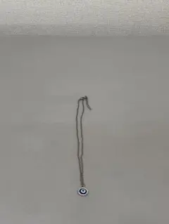 青い目玉のお守りネックレス
