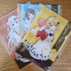 hololive キャラクタークリアファイル 3枚セット①