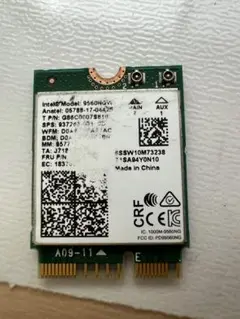 1️⃣ Intel 9560NGW M.2拡張カード Wi-Fi/Bluetooth