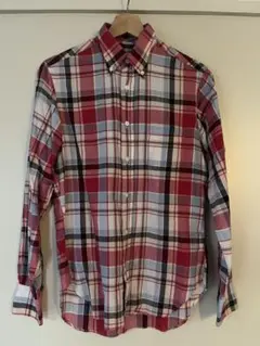 INDIVIDUALIZED SHIRTS マドラスチェック　シャツ　長袖