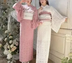 グレイル　浴衣・帯セット