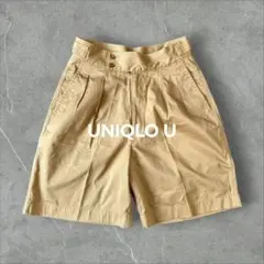 新品未使用 UNIQLO U グルカショーツ パンツ ベージュ 425784
