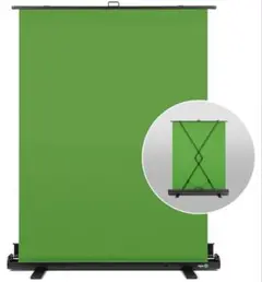 【新品未使用】折り畳み式クロマキー　Elgato グリーンバック Amazon.co.jp: Elgato Green Screen - 折りたたみ式クロマキー
