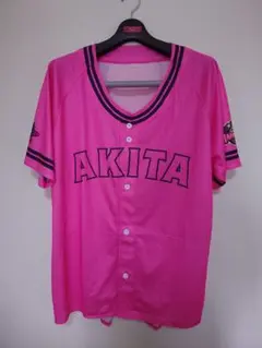 秋田ノーザンハピネッツ ベースボールシャツ XXL Bリーグ ユニフォーム