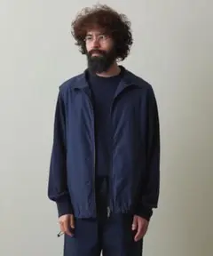 【タグ付新品】Steven Alan ZIP STAND VEST ネイビー M