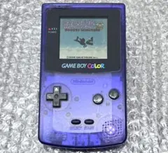準良品 動作OK 本体のみ ゲームボーイカラーミッドナイトブルー トイザらス限定