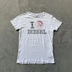 00s archive DIESEL アイラブ　Tシャツ Y2K 短丈　city