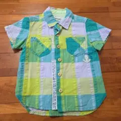 branshes 開襟シャツ 100サイズ ブランシェス