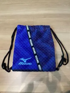ハンドメイド　ミズノ　MIZUNO ナップザック 体操着入れ　キルティング