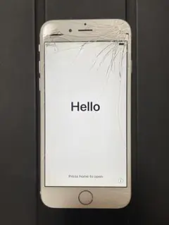 【バッテリー新品】Apple iPhone 6 シルバー 本体