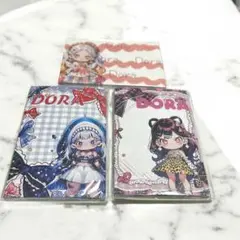 DORA メモ帳　3冊セット