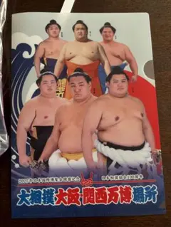大相撲　関西万博場所　2025 クリアファイル