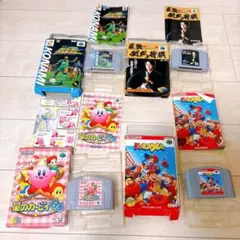 NINTENDO64 ソフト まとめ売り 星のカービィ64 ファミスタ64