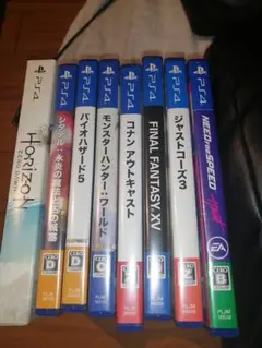 PS4ゲームセット(多彩なタイトル)
