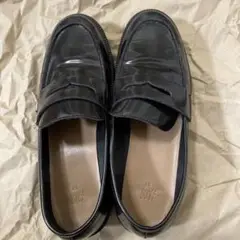 黒のローファー 37サイズ