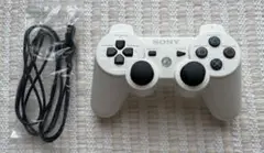【ジャンク品】SONY PS3 ワイヤレスコントローラー ホワイト
