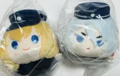 (送料込)もちもちマスコット 刀剣乱舞 白山吉光・乱藤四郎セット