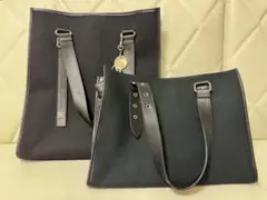 Riu トートバッグ セット　【シルバーチャーム、ショルダーストラップ付き】