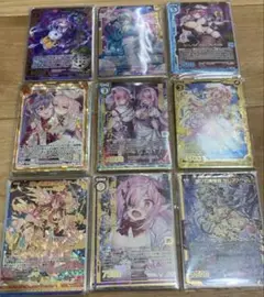 Z/X ゼクス SEC/HR/SR/LR/PR/RR/R〜　9枚　キラ