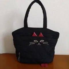 YUBI 黒猫 ハンドバッグ 未使用品
