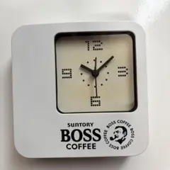 サントリーBOSSの目覚まし時計
