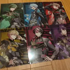 シクフォニ　A4クリアファイル 全6種 セブンイレブン