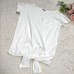 セオリー theory ウエスト絞りTシャツ S a3991