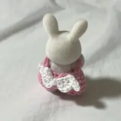 ハンドメイド♡ミニチュアドール服♡天使の羽根付ロンパース
