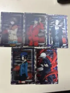 東京喰種 キャラクターカード 5枚セット