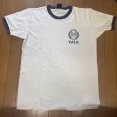 Yale University リンガーTシャツホワイト