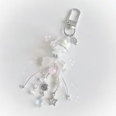 クラゲキーホルダー ビーズキーホルダー クラゲ コレクトブック ウィッシュコア