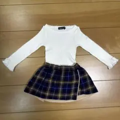べべ　コムサ ニット スカート コーディネートセット　80サイズ
