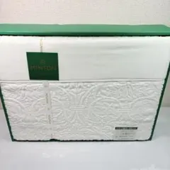 MINTON ミントン シルク混ガーゼケット　ホワイト