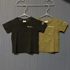 【2枚セット】Champion 半袖Tシャツ 100cm