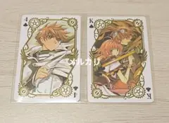 CLAMP展 箔押しトランプ ツバサ・クロニクル 2点セット