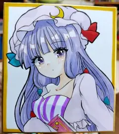 手描きイラスト☆東方project パチュリー・ノーレッジ