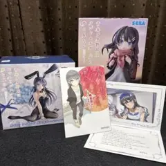 桜島麻衣　フィギュア2種、映画特典セット