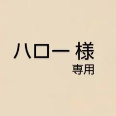 ハロー様　専用出品